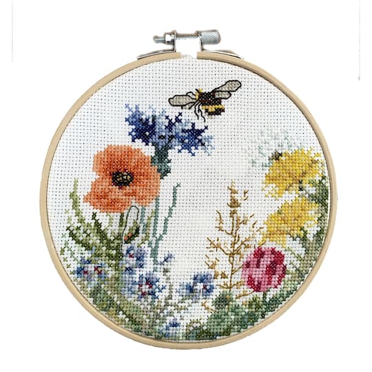 Dutch Stitch Brothers® Wildflowers Counted Cross Stitch Kit